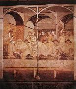 Ambrogio Lorenzetti The Oath of St Louis of Toulouse oil